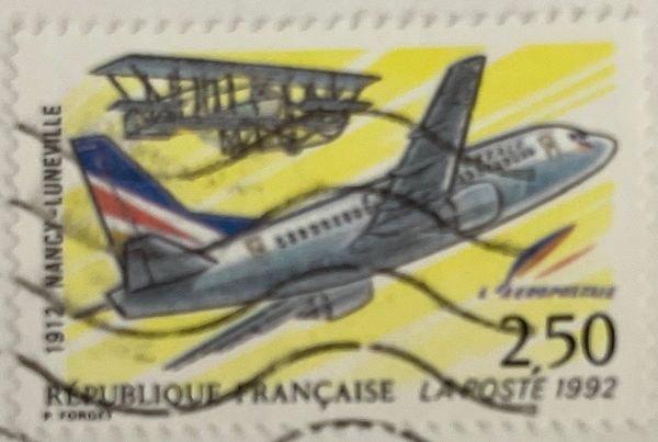Nancy-Luneville airmail service, 80th Anniversary