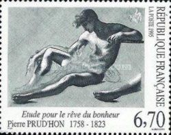 "Study for the Dream of Happiness" Prud'hon (1758-1823)