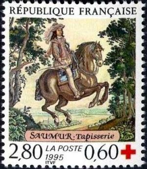 Tapestry of Saumur, Representing Louis XIII on Horseback,