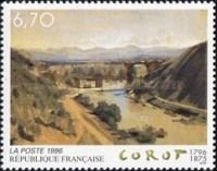 The Bridge at Narni by Jean-Baptiste Corot (1796-1875)