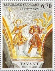 Frescoes TAVANT (Indre-et-Loire)