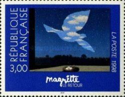 Birth Centenary of René-Ghislain Magritte - "The Return"