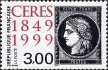 150th Anniversary of the First French Postage Stamp