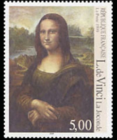 PHILEXFRANCE: "Mona Lisa" by Leonardo da Vinci