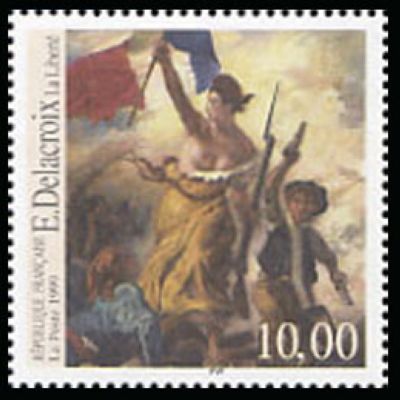 PHILEXFRANCE: "Liberty Leading the People" by Delacroix