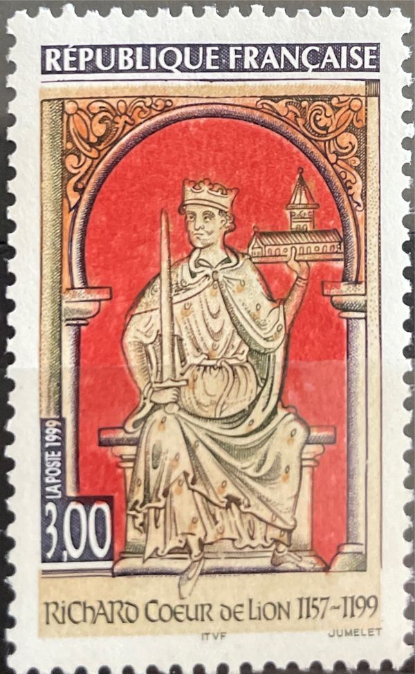 800th Death Anniv. of King Richard I of England (1157-1199)