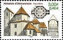 Abbey Ottmarsheim (Upper Rhine)