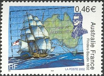 Nicholas Baudin, “Geographe” (ship) and Map