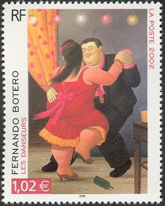 "The Dancers" by Fernando Botero