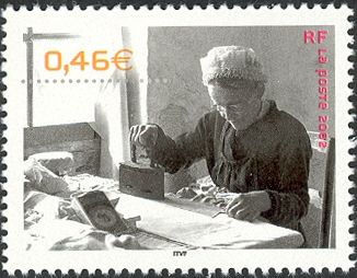 Louise, the ironer - The Pommeraye 1950
