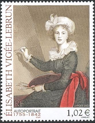 Self Portrait by Elizabeth Vigee-Lebrun (1755-1842)