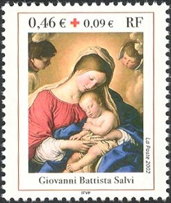 Giovani Batista Salvi "Le sommeil de l'enfant Jesus"