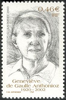 Geneviève de Gaulle Anthonioz (1920-2002)