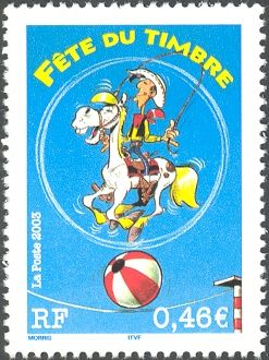 Stamp Day- Lucky Luke