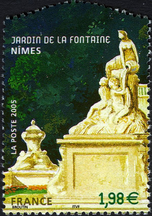 Nimes Gardens of the Fountain: The Nymph of the Spring