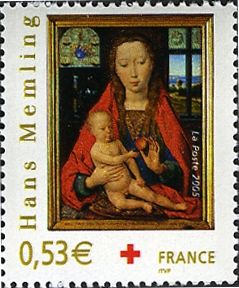 "The Virgin and Child" by Hans Memling (1435/1440-1494)