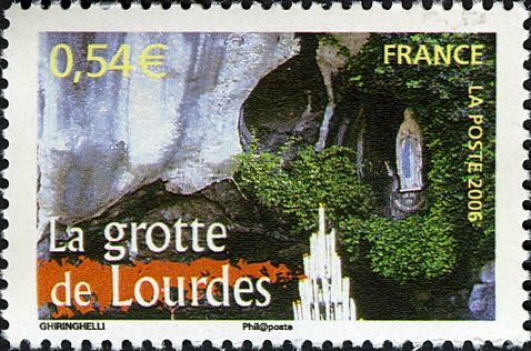 The Miraculous Grotto of Lourdes