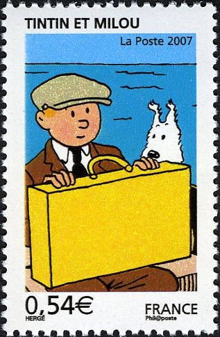Tintin and Snowy