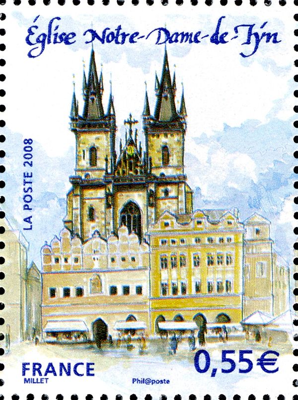 Prague - Church Notre Dame of Thyn