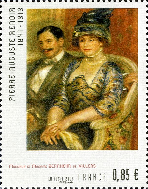"Monsieur et Madame Bernheim de Villers" by Renoir