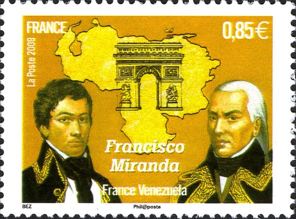 Francisco de Miranda, Revolutionary in France and Venezuela