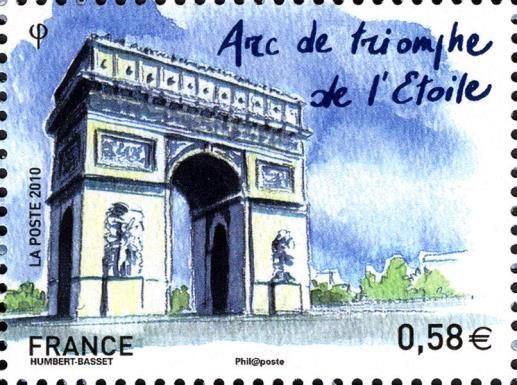 Monuments of Paris - Arc de Triomphe