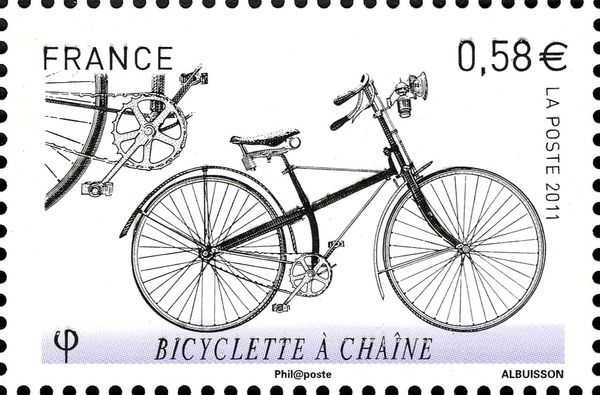 Bicycle with Chains