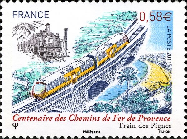 100 Year Anniversary of Railway "Train des Pignes"