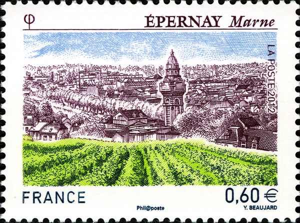 Epernay - Marne viev of ville