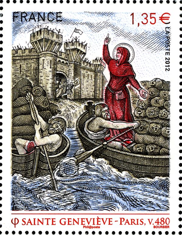 Sainte Geneviève (Paris, v. 480)