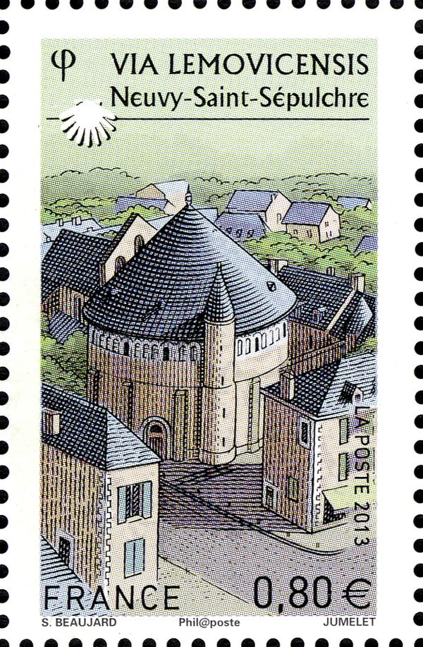 via Lemovicensis, Neuvy-Saint-Sépulchre