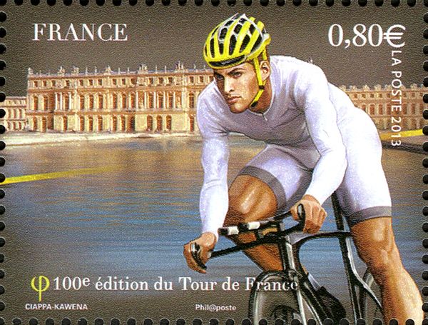 The white jersey to Versailles