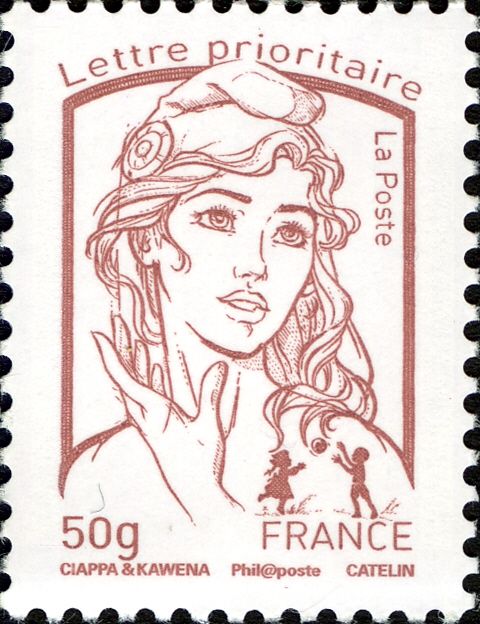 Marianne and youth - Lettre prioritaire