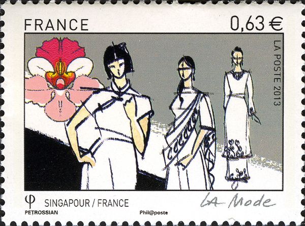 Singapore Models and Vanda Orchid