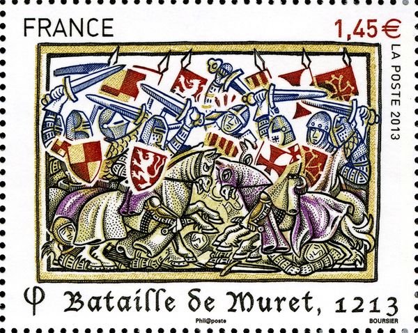 Battle of Muret in 1213