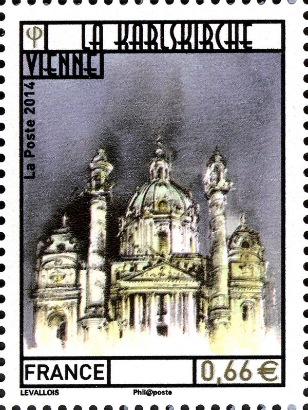 Vienna - the Karlskirche