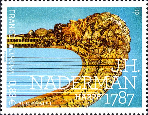 Harp of J. H. Naderman