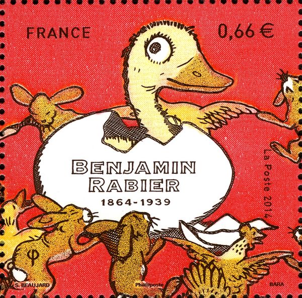 Benjamin Rabier 1864-1939 - Canard Gédéon