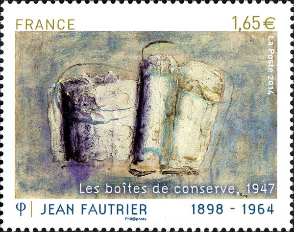 Les Boites de Conserve by Jean Fautrier (1898/1964)