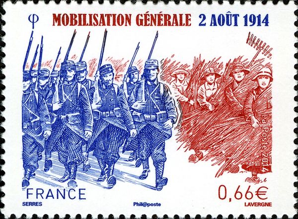 General Mobilization August 2, 1914
