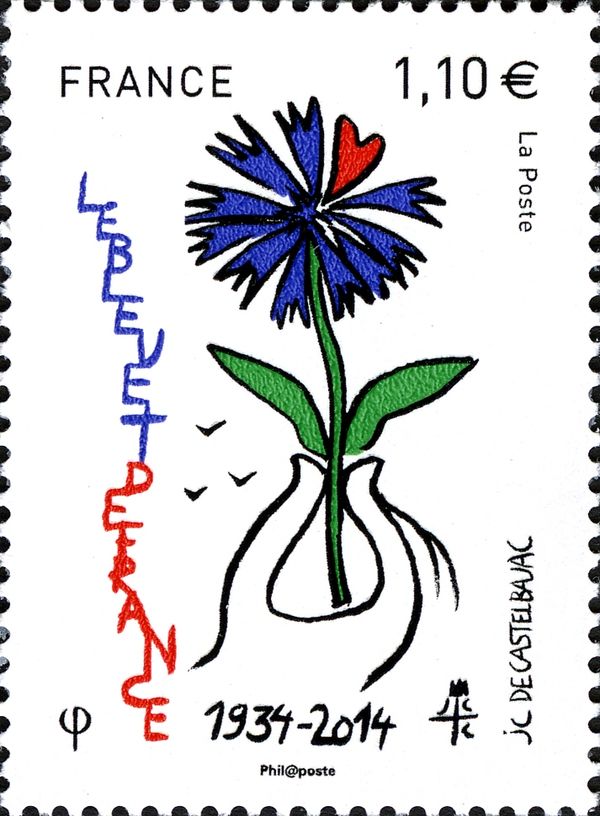 Cornflower of France 1934/2014