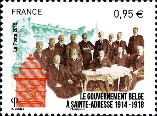 The Belgian Government in Sainte-Adresse