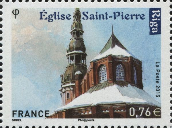 Riga - Church of St. Peter