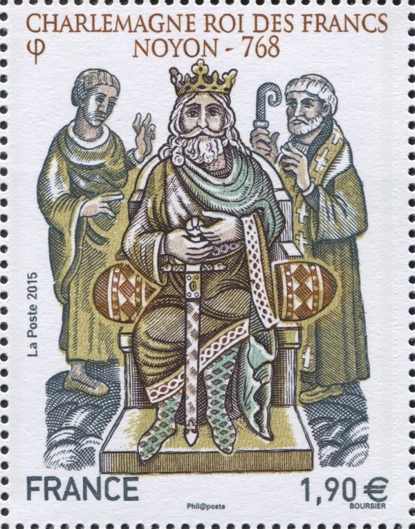 Charlemagne King of the Franks - Noyon 768