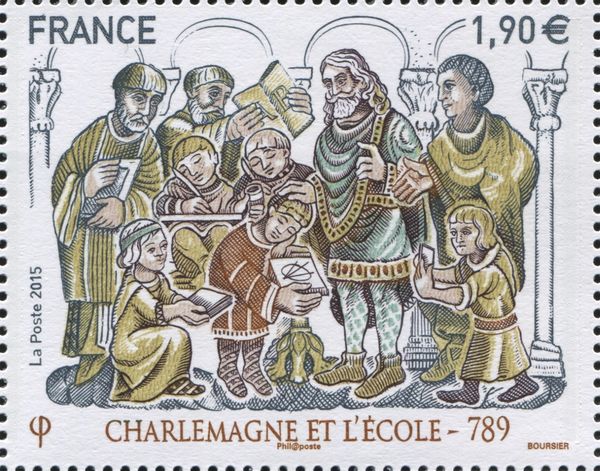 Charlemagne and the School - 789