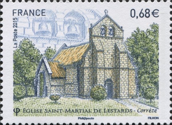 Church of Saint-Martial de Lestards - Correze
