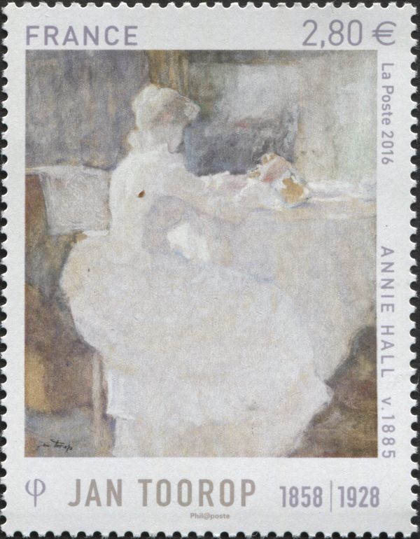Jan Toorop 1858 - 1928 - Annie Hall v. 1885