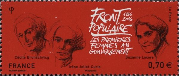 Popular Front 1936-2006, the first women in government