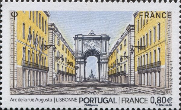 Arc de la rue Augusta Lisbonne