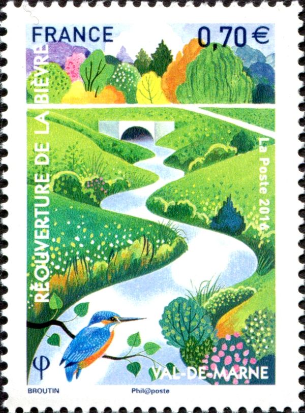Restoration and opening of Bievre River